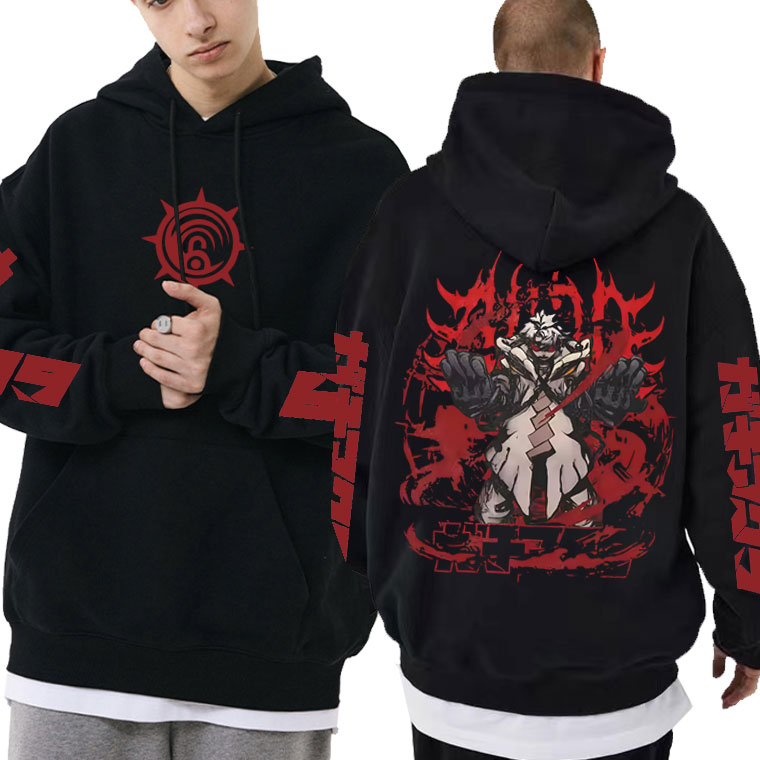 Anime Merch Hoodie - เสื้อฮู้ดลายการ์ตูนอนิเมะ Gachiakuta Rudo แฟชั่นสำหรับผู้ชายและผู้หญิง สไตล์สตรีทแวร์ลำลอง โอเวอร์ไซส์