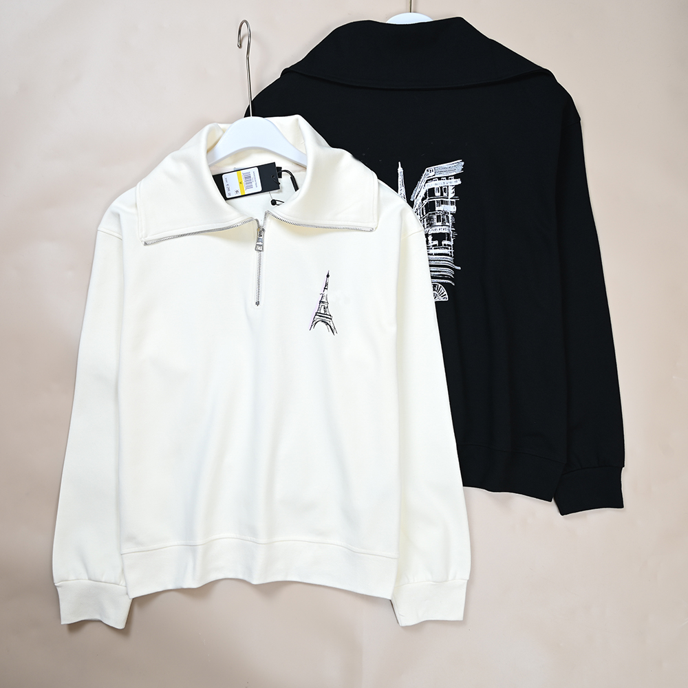 Anime Merch Hoodie - เสื้อฮู้ดแขนยาวสำหรับผู้หญิง คอลเลคชั่นฤดูใบไม้ร่วง-ฤดูหนาว คอสูง สไตล์สปอร์ต ลายการ์ตูน ตัวหลวม