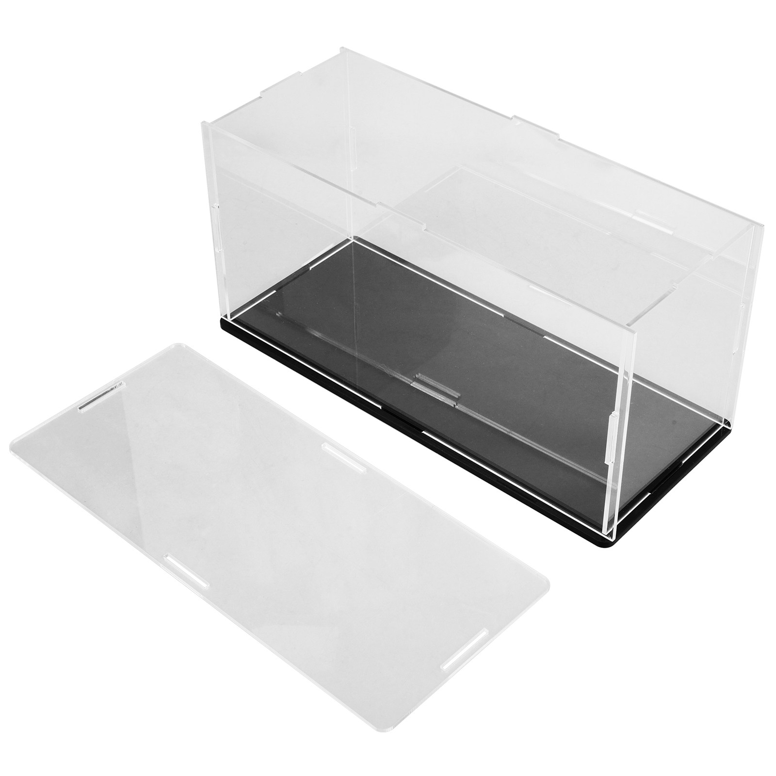 Figure Display Box - กล่องอะคริลิกใสกันฝุ่นสำหรับจัดแสดงสิ่งของขนาดเล็ก เช่น ของสะสม ฟิกเกอร์ แร่ธาตุ งานฝีมือ