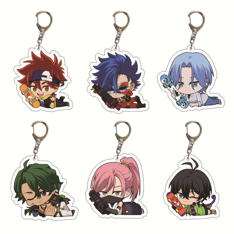 Anime Merchandise In Japan - จี้พวงกุญแจอะคริลิคสำหรับ Sk8 The Infinity ตัวละครอนิเมะ สองด้าน