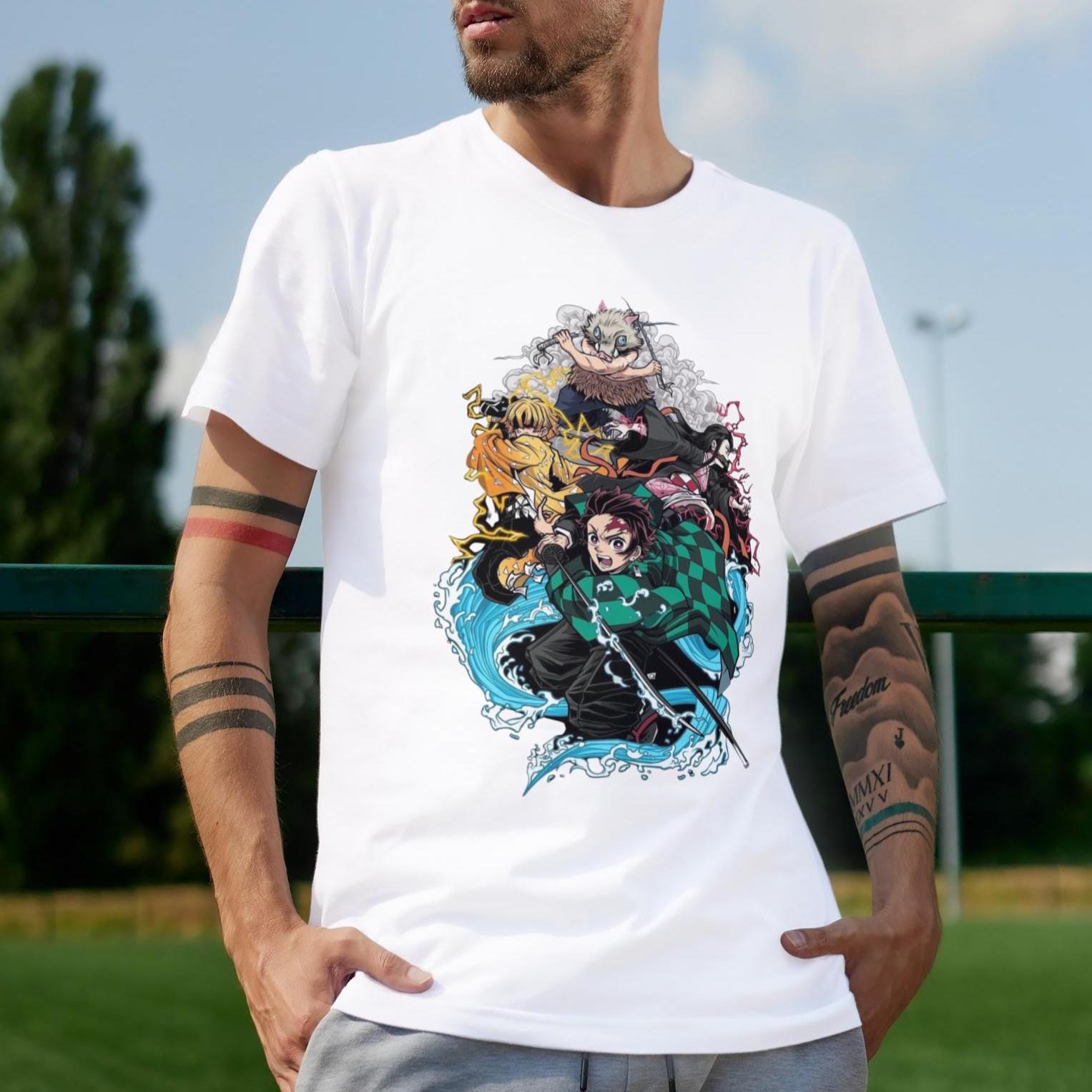 Anime Merch Shopping - เสื้อยืดอนิเมะลาย 