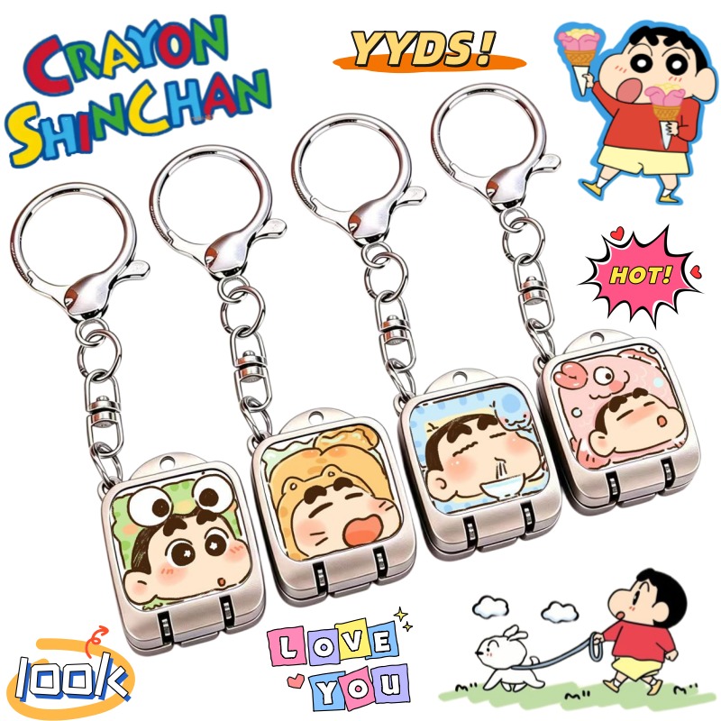 Anime Merchandise In Japan - กรรไกรตัดเล็บพกพา 2 มิติ ลายการ์ตูน คเรอน ชินจัง