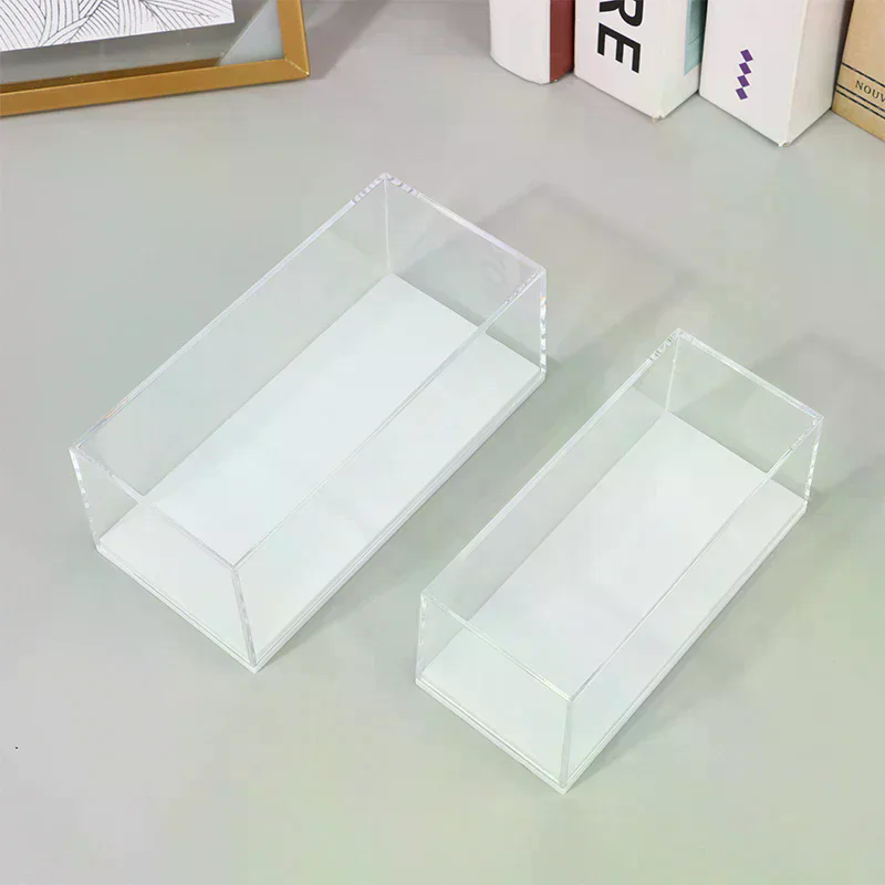 Figure Display Box - กล่องโชว์โมเดลรถขนาด 1:64 อะคริลิกใส ป้องกันฝุ่น ฝาครอบแข็ง สำหรับสะสม