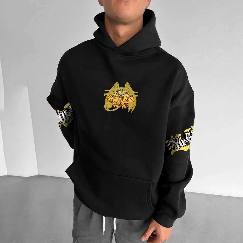 เสื้อฮู้ดดี้ผู้ชายลายพิมพ์ตัวล - Anime Merch Hoodie บทวิจารณ์และราคา