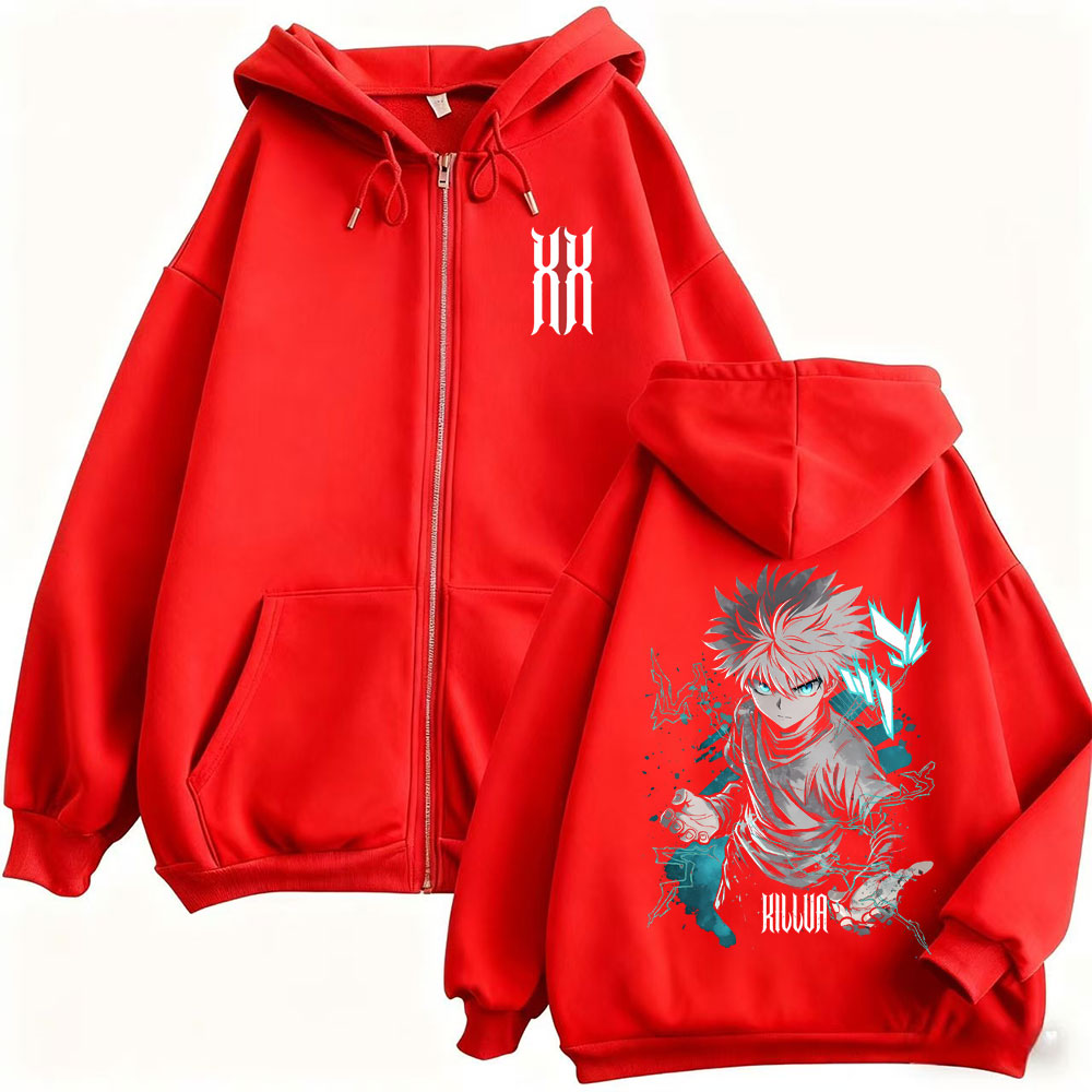 เสื้อฮู้ดซิป Hunter X Hunter K - Anime Merch Hoodie บทวิจารณ์และราคา
