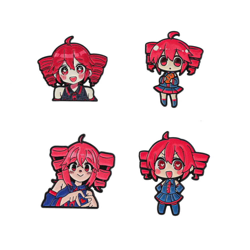 เข็มกลัดการ์ตูนอนิเมะน่ารัก 4  - Enamel Pin Set บทวิจารณ์และราคา