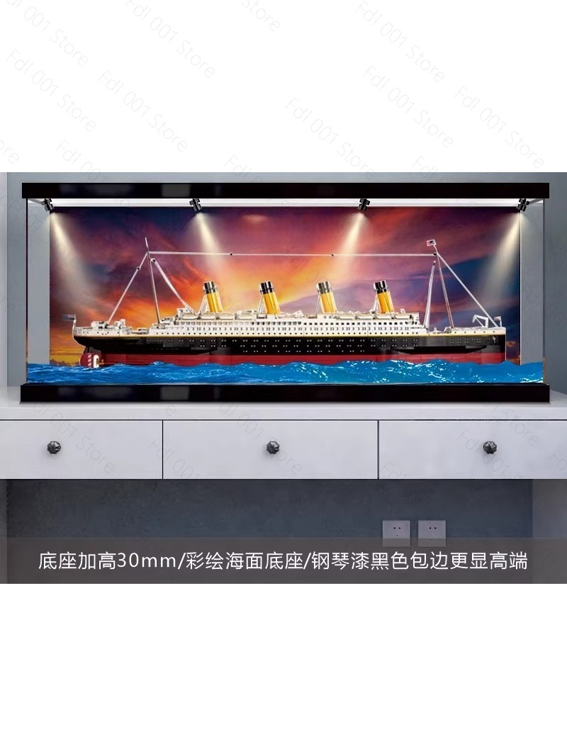 ใช้ได้กับโมเดลเรือไททานิค 1029 - Figure Display Box บทวิจารณ์และราคา