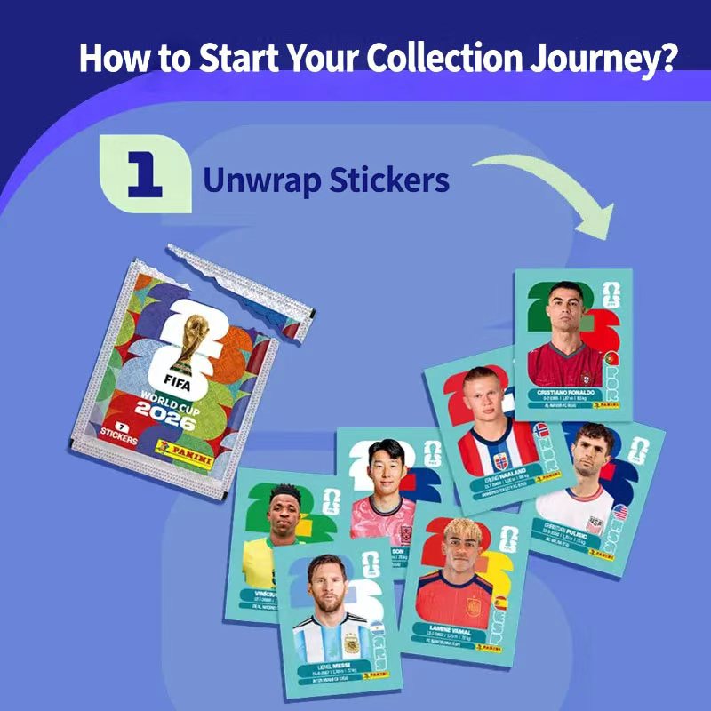 สติกเกอร์สะสม Panini FIFA Worl - Sticker Sheet Set บทวิจารณ์และราคา