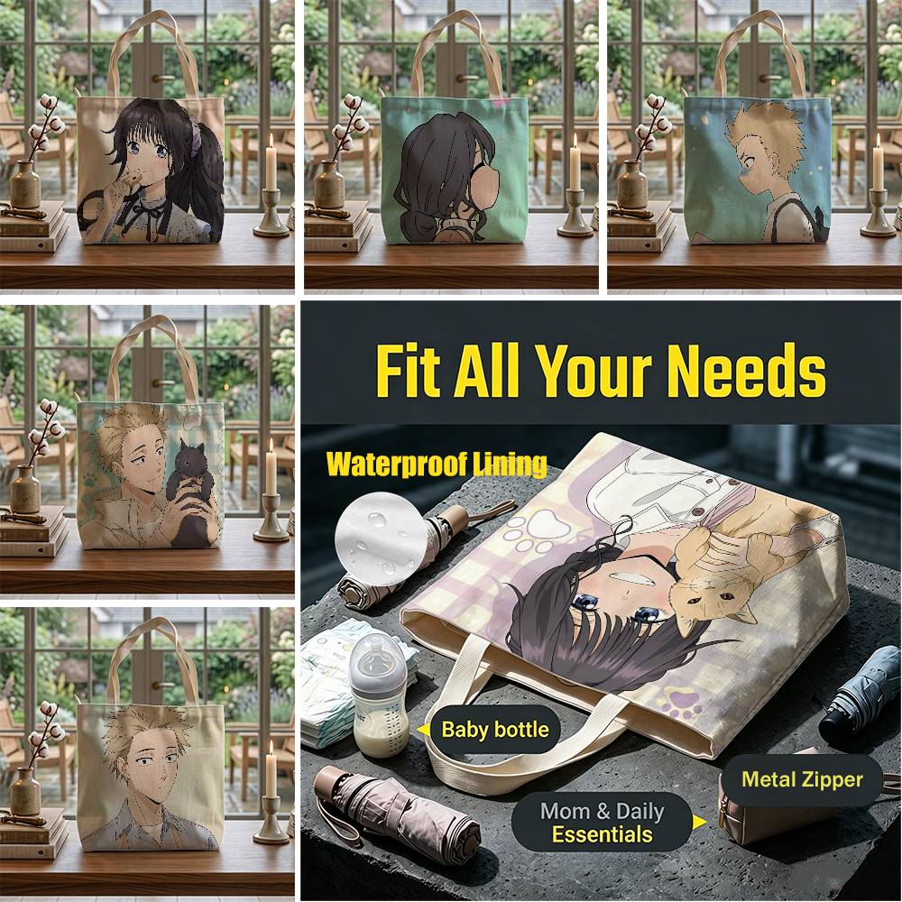 สำหรับคู่รัก กระเป๋าเก็บของลาย - Anime Merch Shopping บทวิจารณ์และราคา