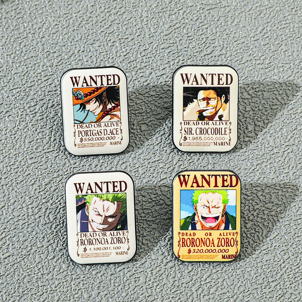 เข็มกลัดการ์ตูนอนิเมะ ONE PIEC - Enamel Pin Set บทวิจารณ์และราคา