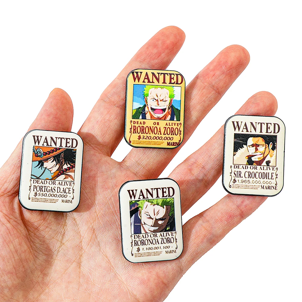 เข็มกลัดการ์ตูนอนิเมะ ONE PIEC - Enamel Pin Set บทวิจารณ์และราคา