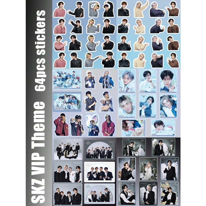 64 ชิ้น/65 ชิ้น/69 ชิ้น สเตรย์ - Sticker Sheet Set บทวิจารณ์และราคา