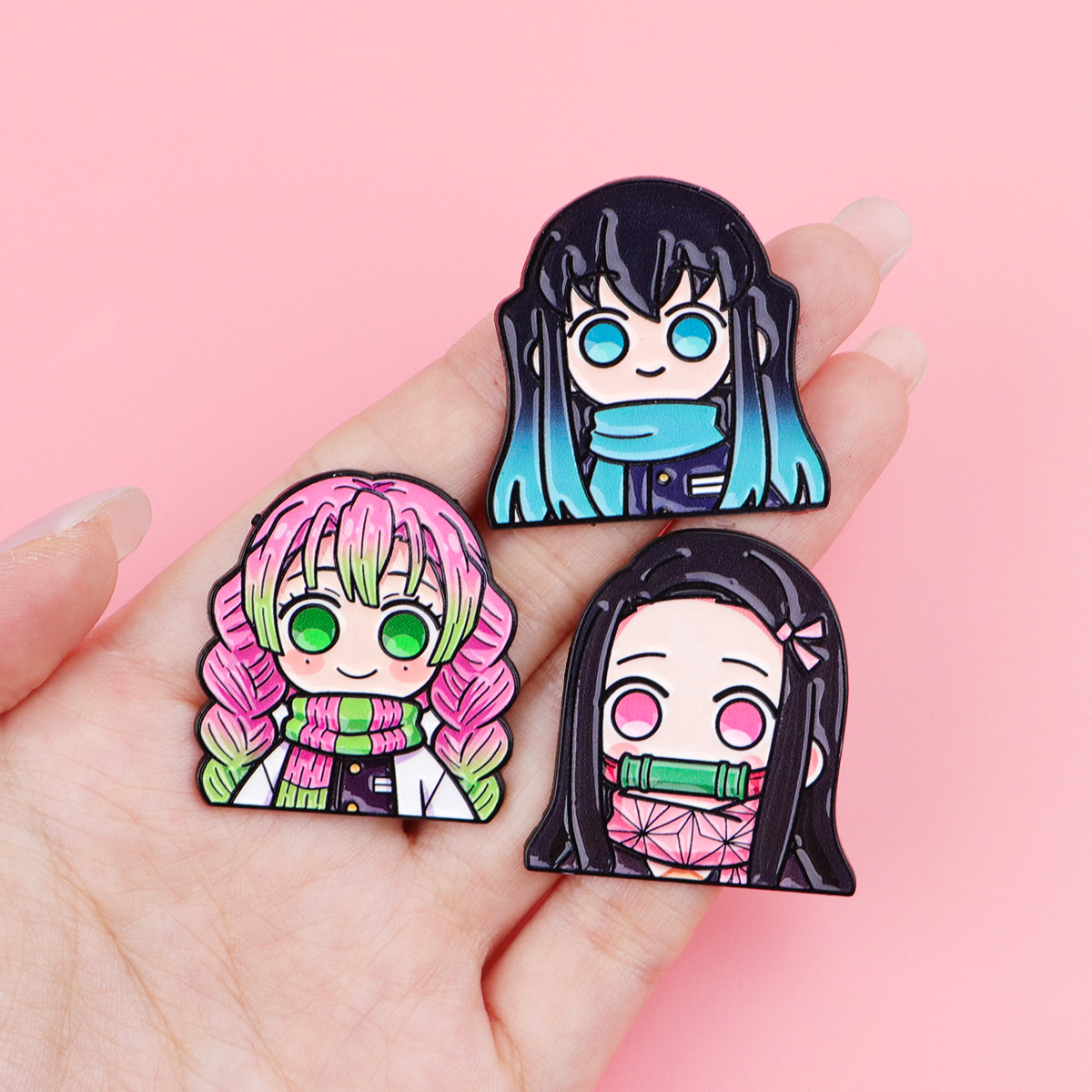 เข็มกลัดเคลือบลายการ์ตูนอนิเมะ - Enamel Pin Set บทวิจารณ์และราคา