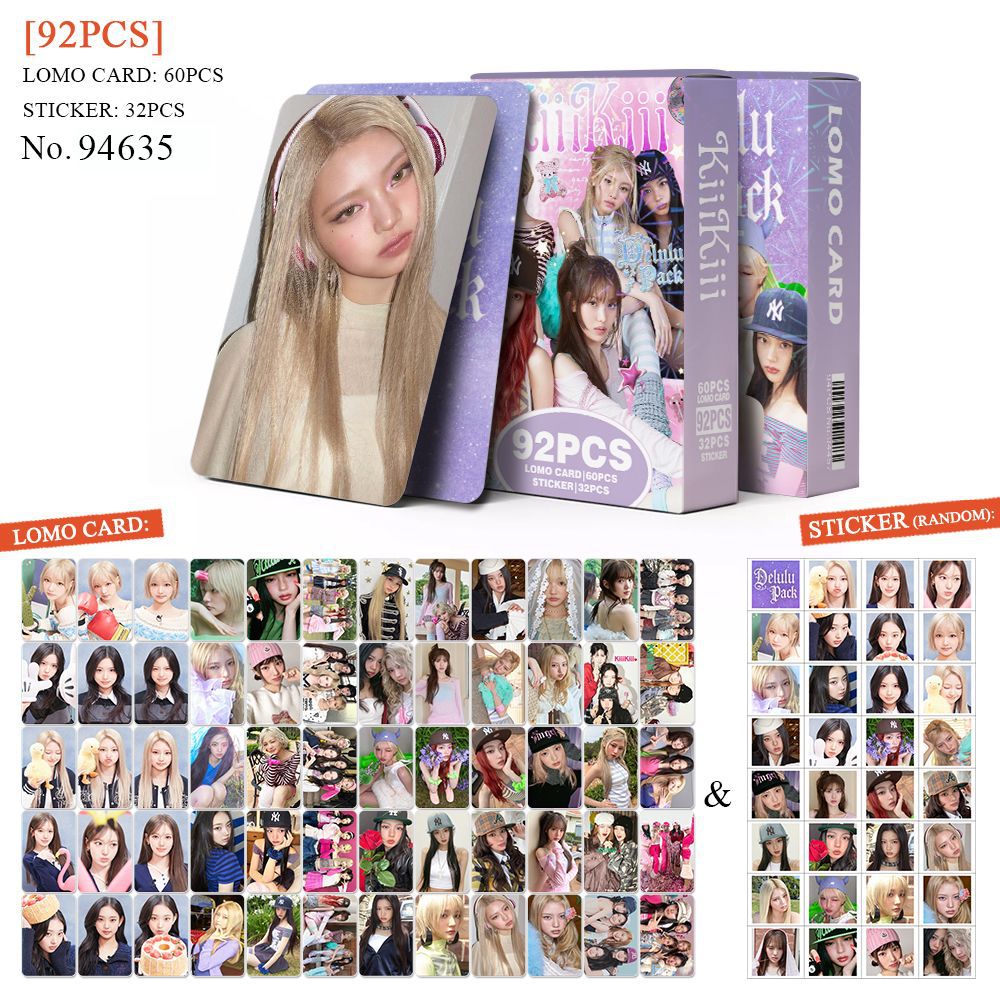92 ชิ้น KiiiKiii Delulu แพ็คกา - Sticker Sheet Set บทวิจารณ์และราคา