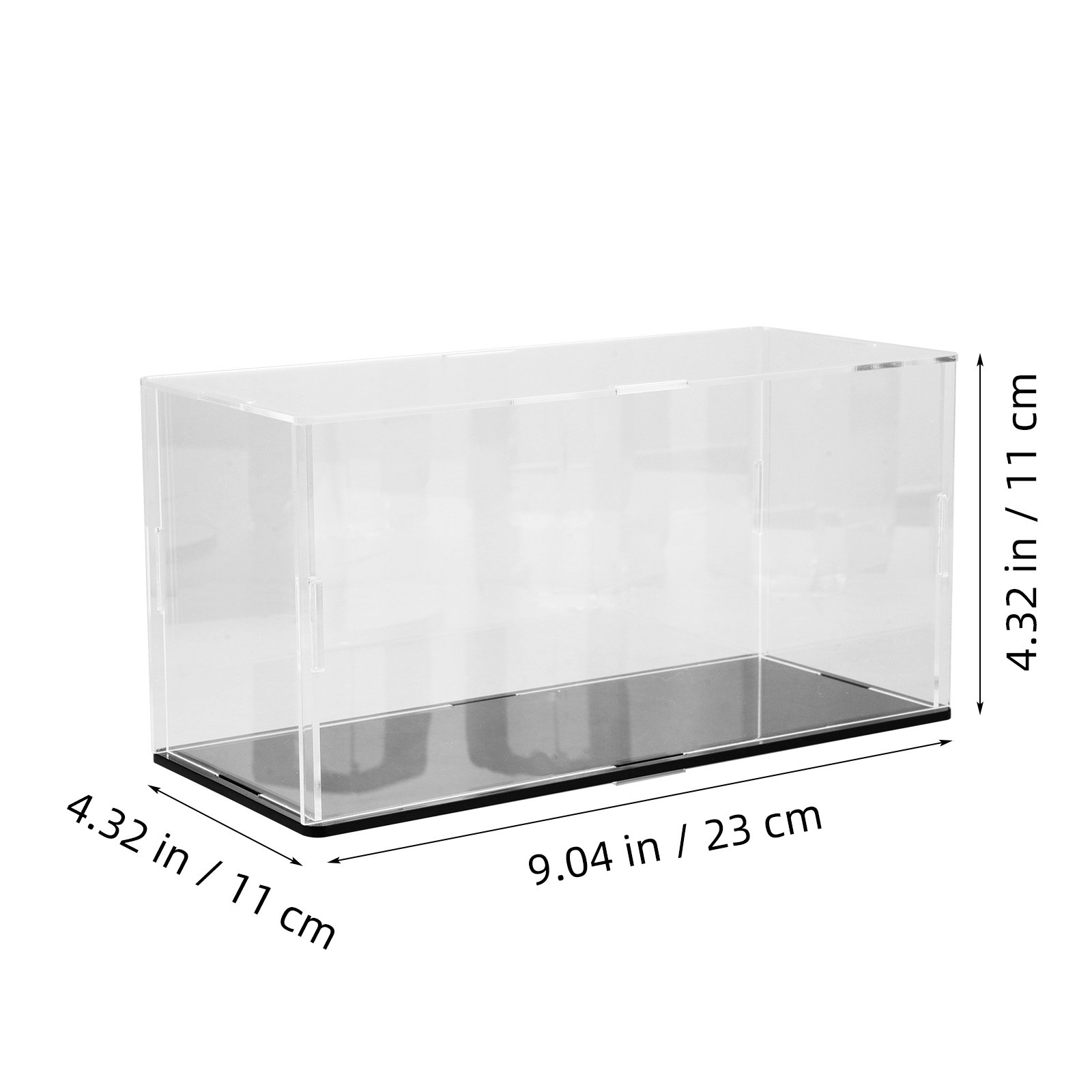 กล่องอะคริลิกใสกันฝุ่นสำหรับจั - Figure Display Box บทวิจารณ์และราคา