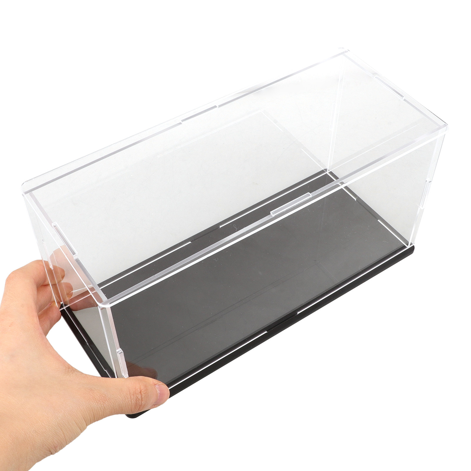 กล่องอะคริลิกใสกันฝุ่นสำหรับจั - Figure Display Box บทวิจารณ์และราคา