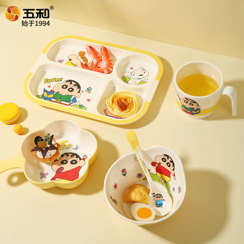 ชุดอาหารเด็ก ชินจัง ปลอดภัยสำห - Anime Merchandise For Kids บทวิจารณ์และราคา