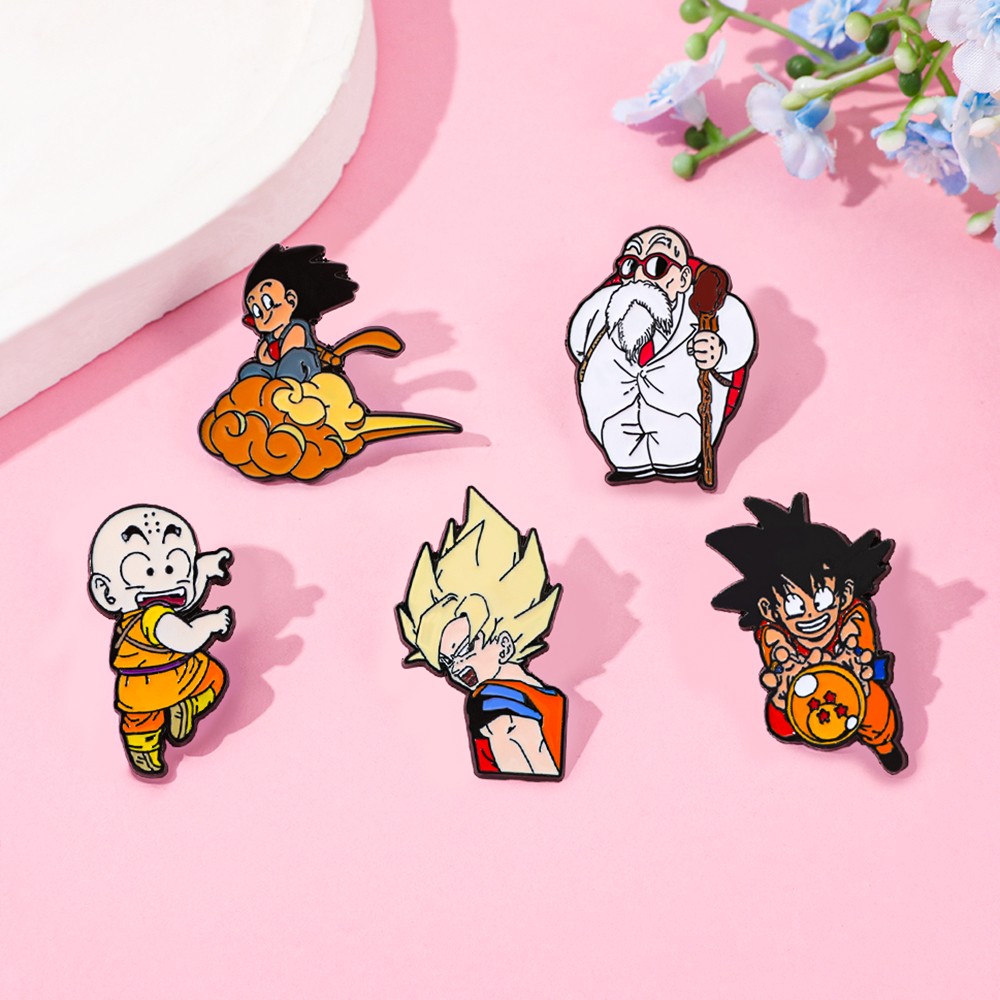เข็มกลัดอนิเมะยอดนิยมแบบคลาสสิ - Enamel Pin Set บทวิจารณ์และราคา