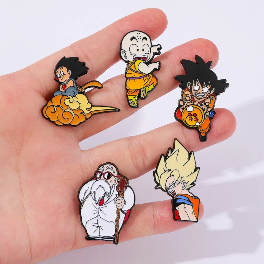 เข็มกลัดอนิเมะยอดนิยมแบบคลาสสิ - Enamel Pin Set บทวิจารณ์และราคา