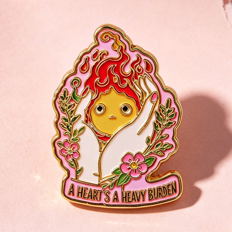 หัวใจคือภาระหนัก เข็มกลัดเคลือ - Enamel Pin Set บทวิจารณ์และราคา