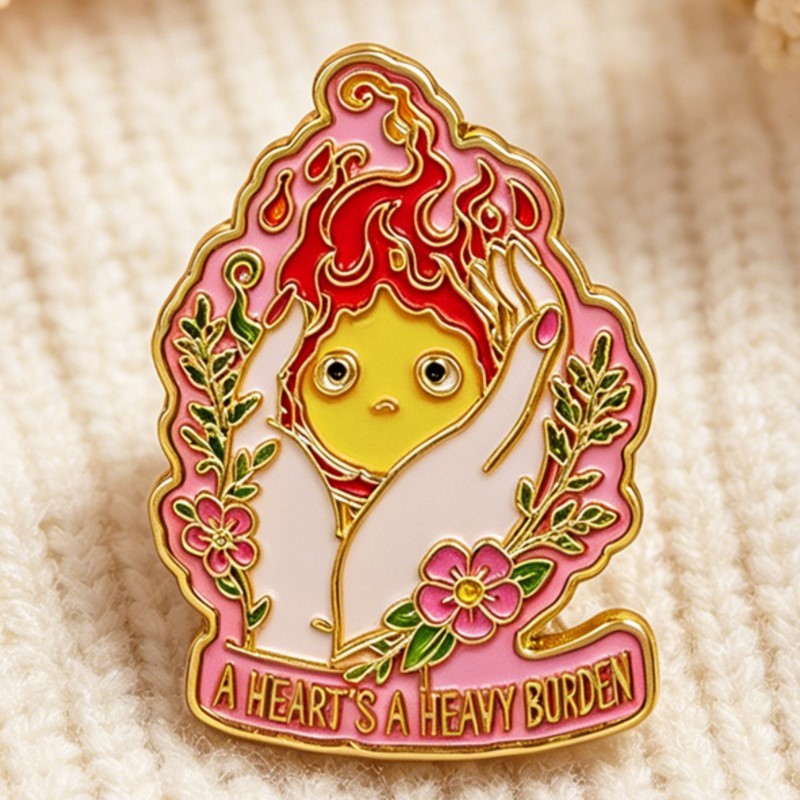 หัวใจคือภาระหนัก เข็มกลัดเคลือ - Enamel Pin Set บทวิจารณ์และราคา