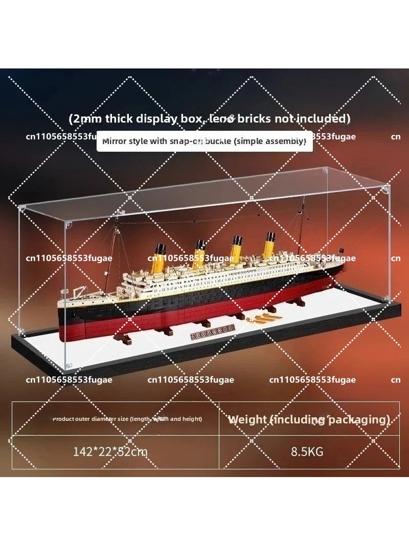 เหมาะสำหรับโมเดลเรือไททานิค 10 - Figure Display Box บทวิจารณ์และราคา