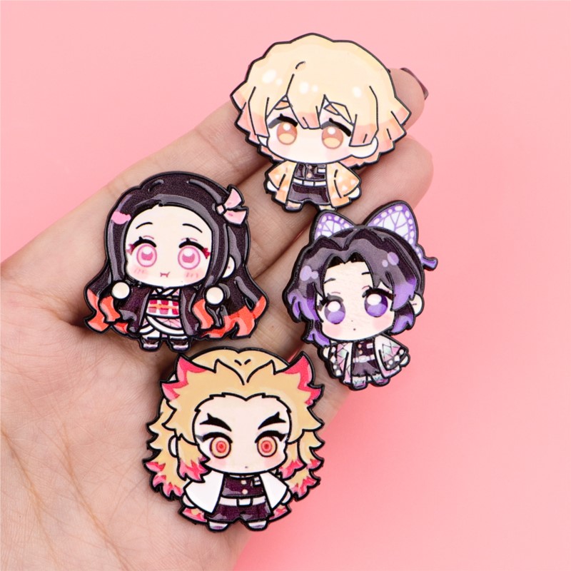 เข็มกลัดเคลือบลายการ์ตูนคิมิโน - Enamel Pin Set บทวิจารณ์และราคา