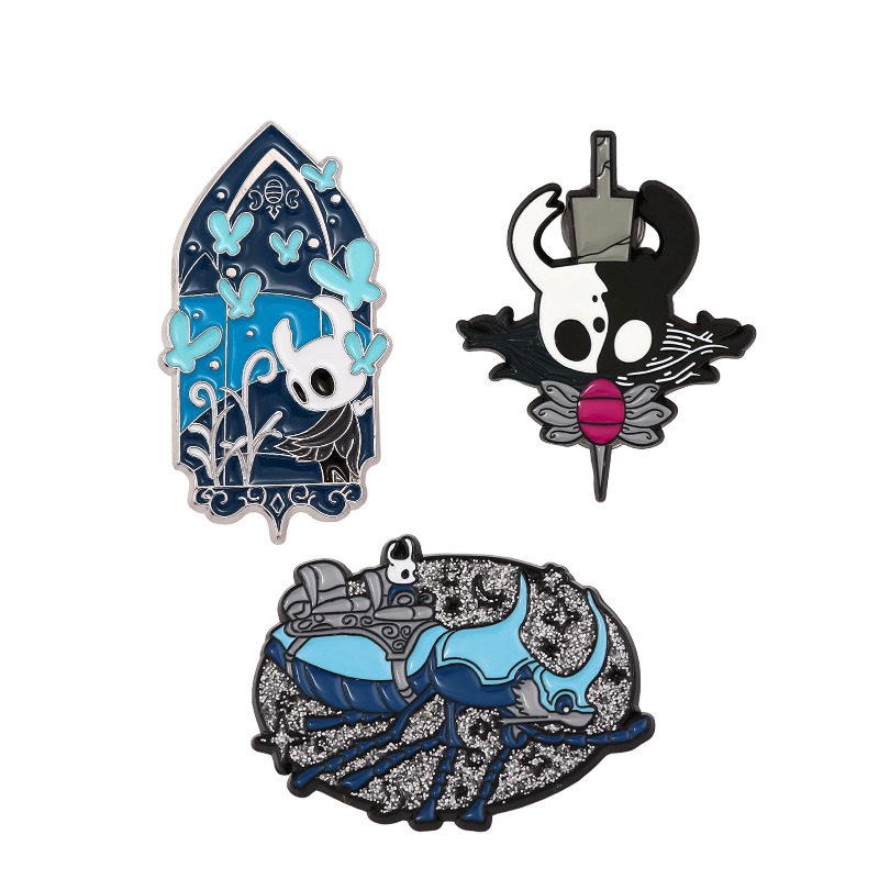 เข็มกลัดโลหะเคลือบสีแบบหยดน้ำล - Enamel Pin Set บทวิจารณ์และราคา