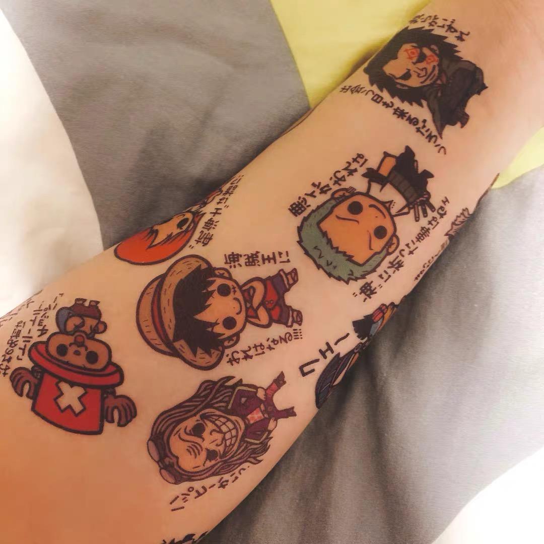 ชุดสติ๊กเกอร์แทททูชั่วคราวใหม่ - Sticker Sheet Set บทวิจารณ์และราคา