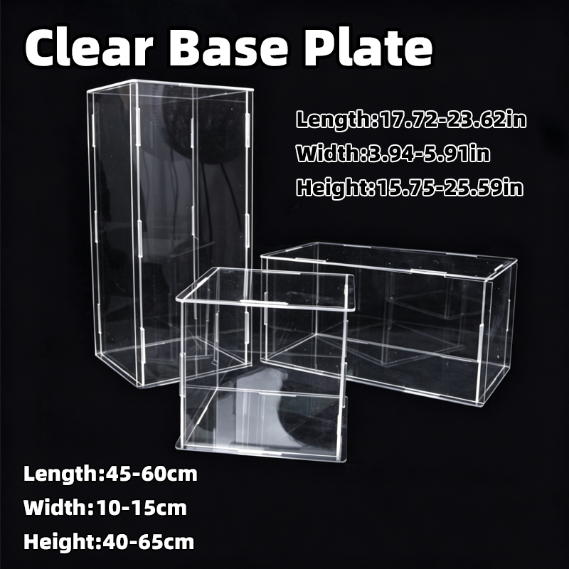 กล่องอะคริลิกใสสำหรับประกอบเอง - Figure Display Box บทวิจารณ์และราคา
