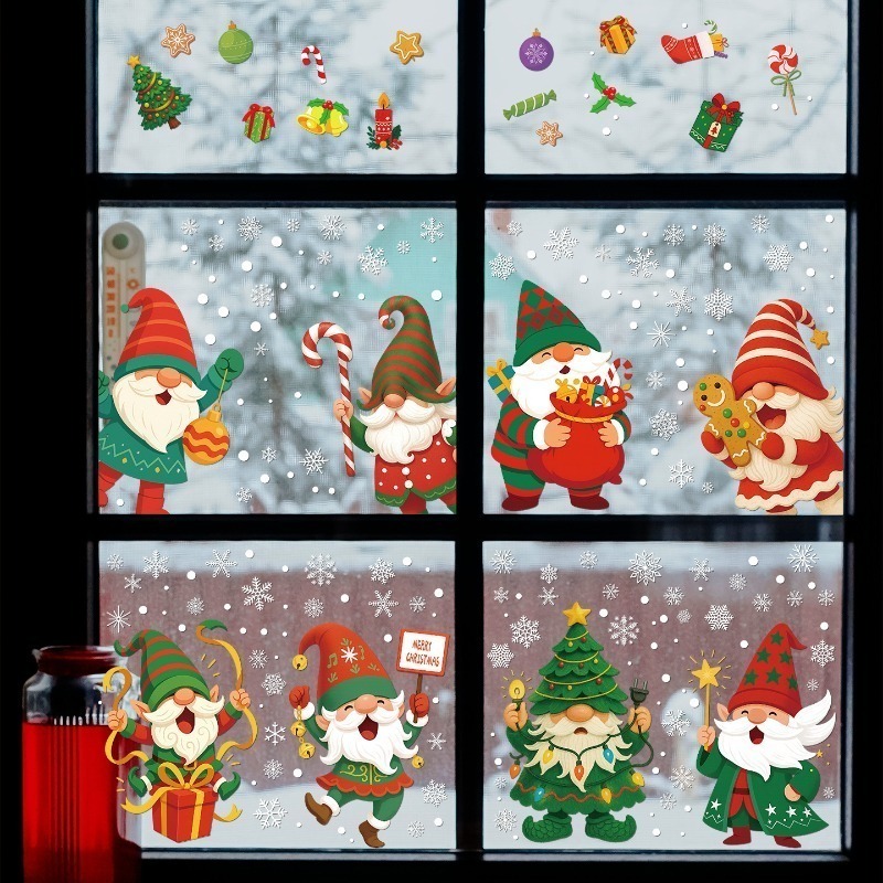 สติกเกอร์ลายซานตาคลอส เอลฟ์ เก - Sticker Sheet Set บทวิจารณ์และราคา