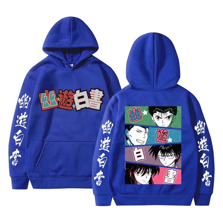 เสื้อฮู้ดอนิเมะ YuYu Hakusho ส - Anime Merch Hoodie บทวิจารณ์และราคา
