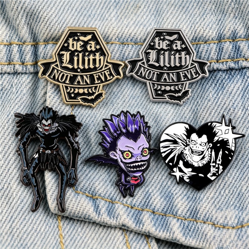 เข็มกลัดเคลือบลายการ์ตูนปีศาจก - Enamel Pin Set บทวิจารณ์และราคา
