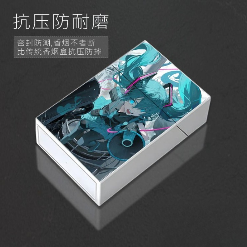 กล่องบุหรี่พลาสติกหนา ลายฮัตสึ - Manga Storage Box บทวิจารณ์และราคา