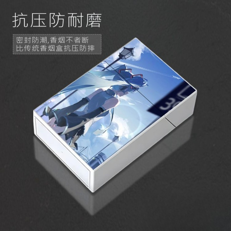 กล่องบุหรี่พลาสติกหนา ลายฮัตสึ - Manga Storage Box บทวิจารณ์และราคา