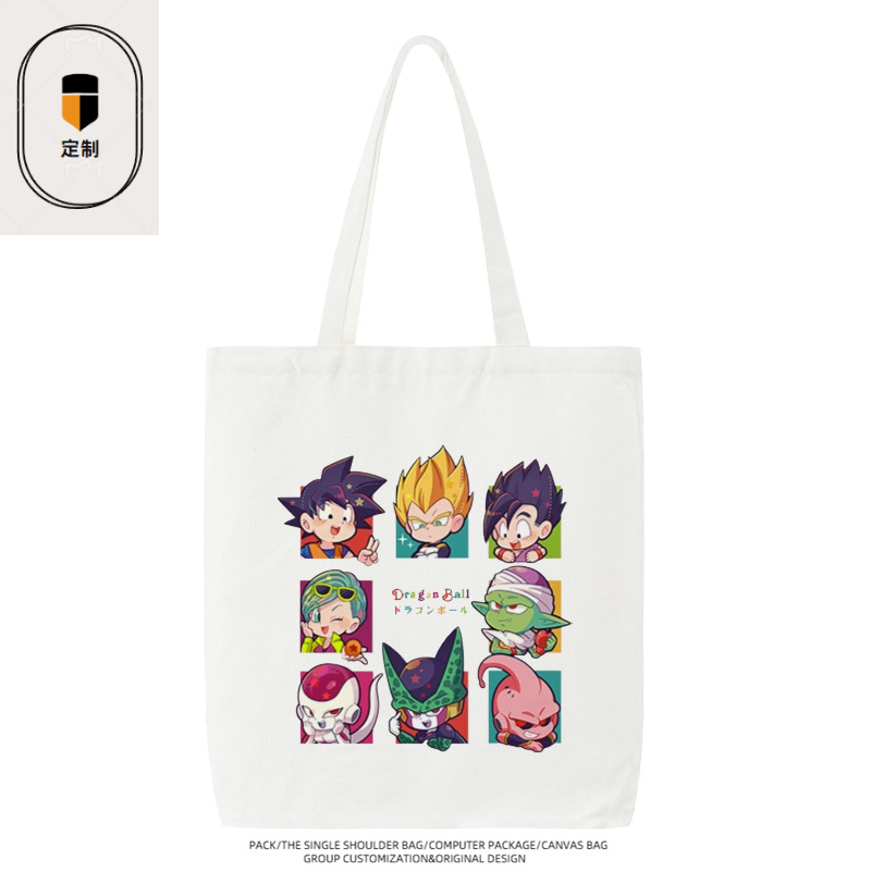 กระเป๋าผ้าแคนวาสลายการ์ตูนดราก - Anime Merchandise In Japan บทวิจารณ์และราคา
